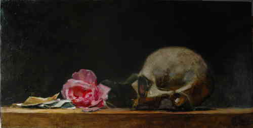 VANITY HST 40X80 CM - © Christophe Thiry, peintre