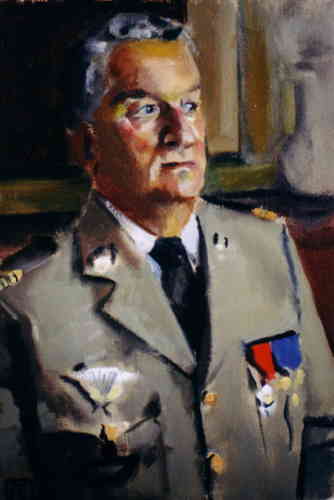 LE COLONEL THIRY HST (VENDU) - © Christophe Thiry, peintre